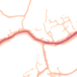 Daytime road noise heatmap for WR15 8AH