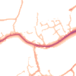 Daytime road noise heatmap for WR15 8AN