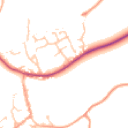 Daytime road noise heatmap for WR15 8AP