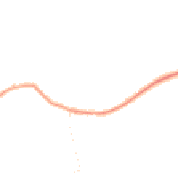 Night-time road noise heatmap for WR15 8AW