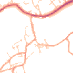 Daytime road noise heatmap for WR15 8BA