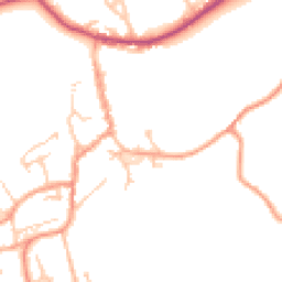 Daytime road noise heatmap for WR15 8BE