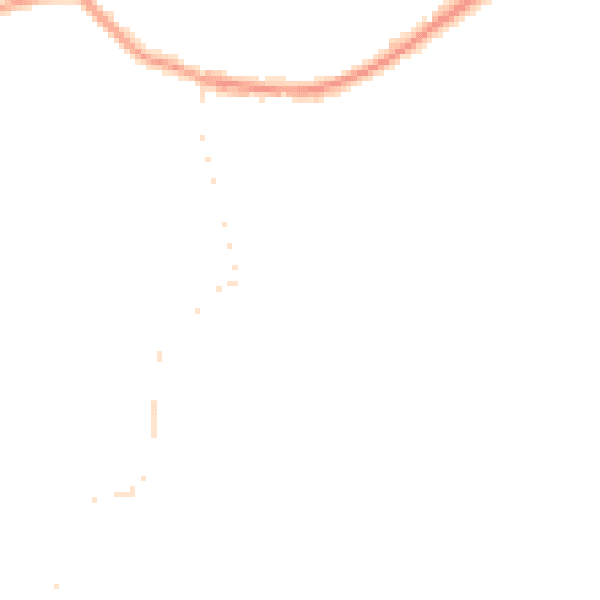 Night-time road noise heatmap for WR15 8BE
