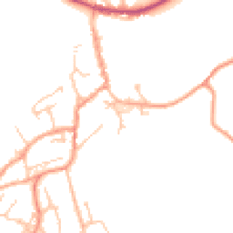 Daytime road noise heatmap for WR15 8BG