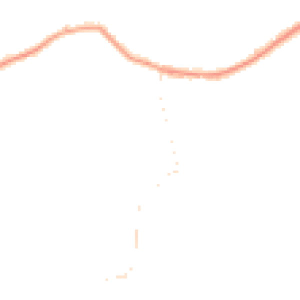 Night-time road noise heatmap for WR15 8BT
