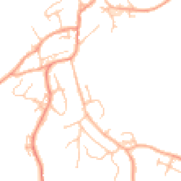 Daytime road noise heatmap for WR15 8BU