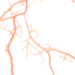 Daytime road noise heatmap for WR15 8BX