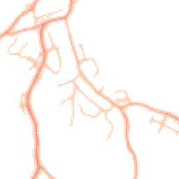 Daytime road noise heatmap for WR15 8BZ
