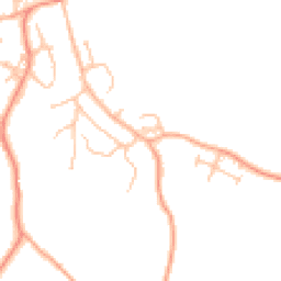 Daytime road noise heatmap for WR15 8DE