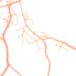 Daytime road noise heatmap for WR15 8DJ