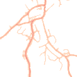 Daytime road noise heatmap for WR15 8DL