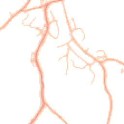 Daytime road noise heatmap for WR15 8DQ