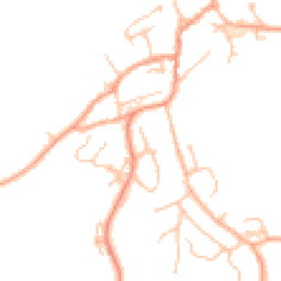 Daytime road noise heatmap for WR15 8DW