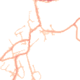 Daytime road noise heatmap for WR15 8ER