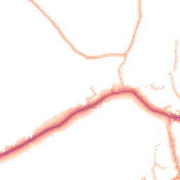 Daytime road noise heatmap for WR15 8FJ