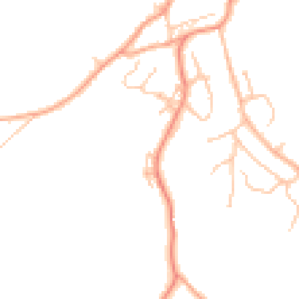Daytime road noise heatmap for WR15 8GE