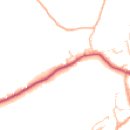 Daytime road noise heatmap for WR15 8HA