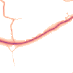 Daytime road noise heatmap for WR15 8HF