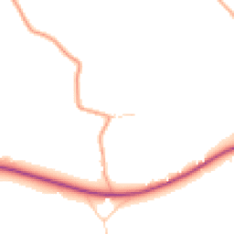 Daytime road noise heatmap for WR15 8HS