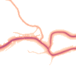 Daytime road noise heatmap for WR15 8JB