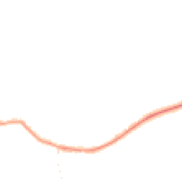 Night-time road noise heatmap for WR15 8NG
