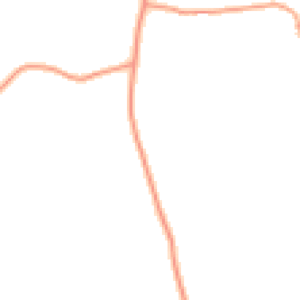 Daytime road noise heatmap for WR15 8PP