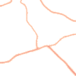 Daytime road noise heatmap for WR15 8SN