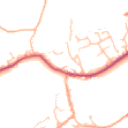 Daytime road noise heatmap for WR15 8UD