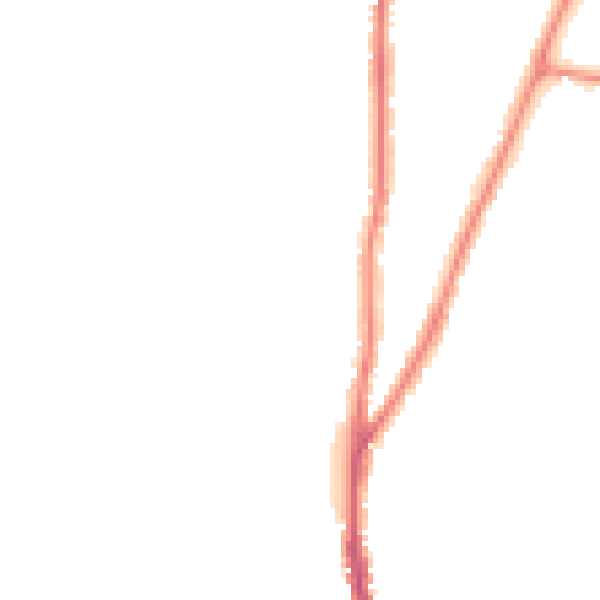 Night-time road noise heatmap for WR3 7BE