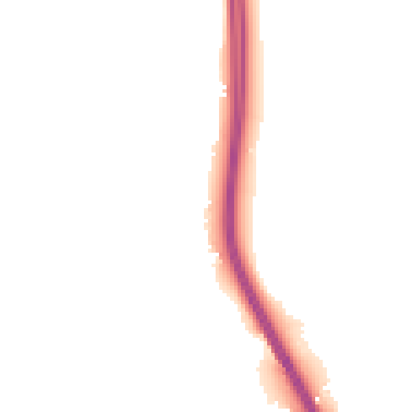 Night-time road noise heatmap for WR3 7BF