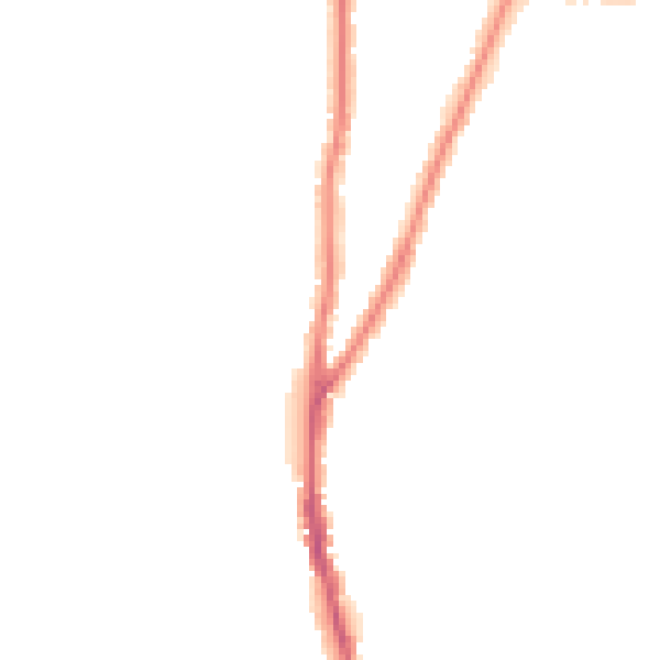 Night-time road noise heatmap for WR3 7BN