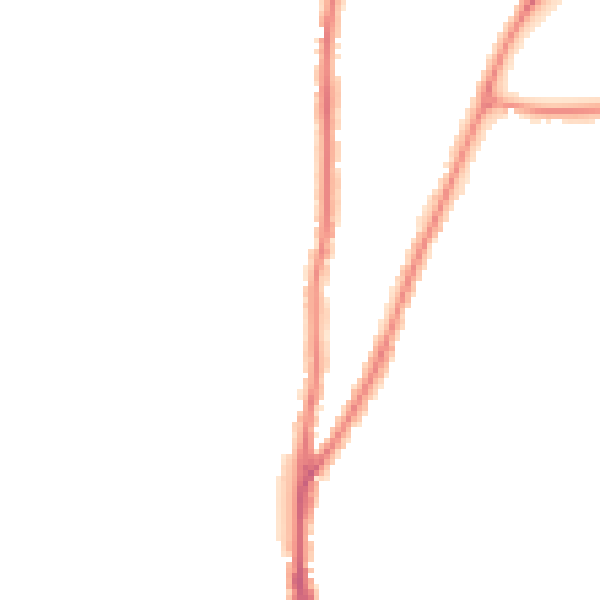 Night-time road noise heatmap for WR3 7BS