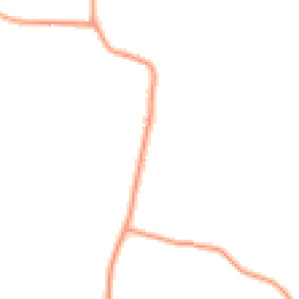 Daytime road noise heatmap for WR3 7SX