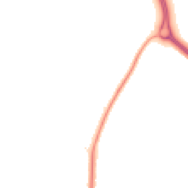 Night-time road noise heatmap for WR3 7WT