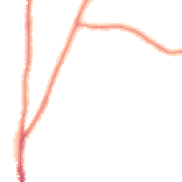 Night-time road noise heatmap for WR3 8BN