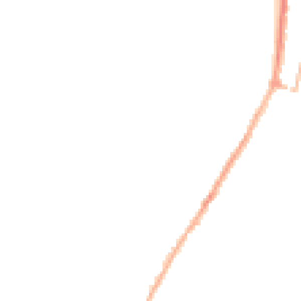 Night-time road noise heatmap for WR3 8NP