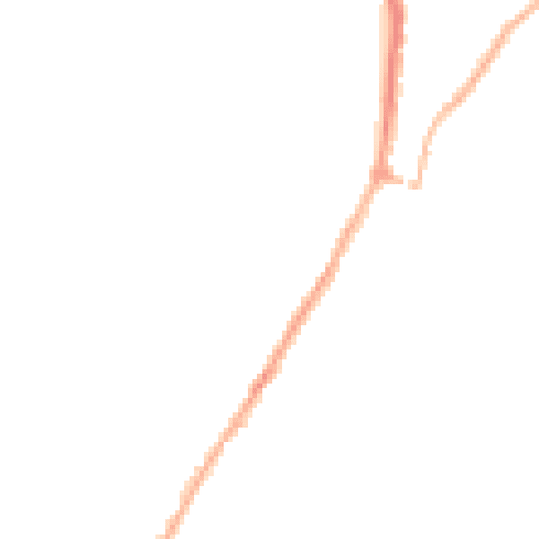 Night-time road noise heatmap for WR3 8NX