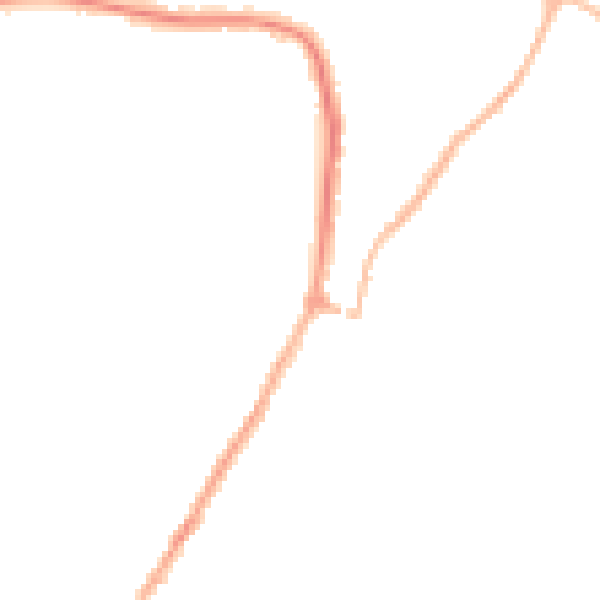 Night-time road noise heatmap for WR3 8QX