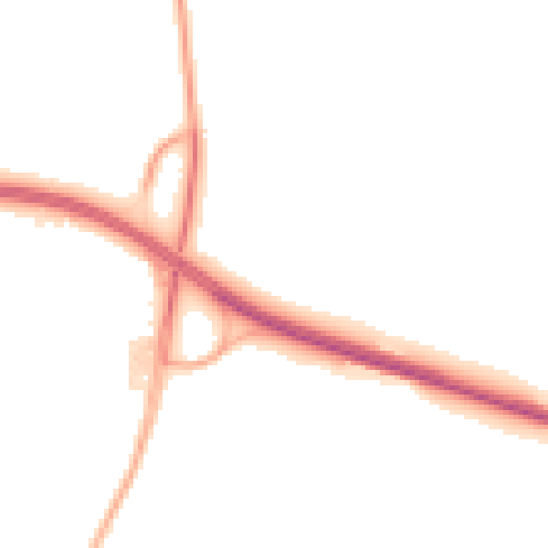 Night-time road noise heatmap for WR3 8SJ