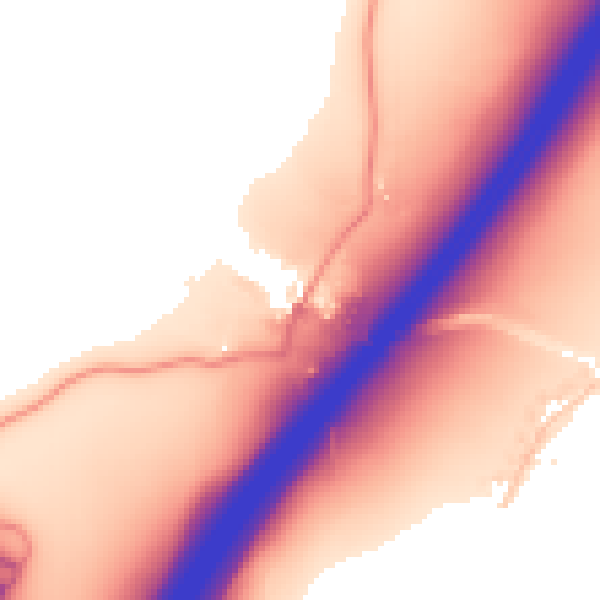 Daytime road noise heatmap for WR3 8SX