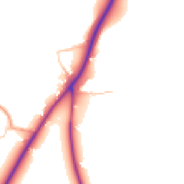 Daytime road noise heatmap for WR3 8TB