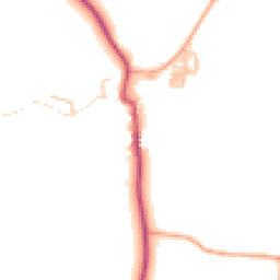 Daytime road noise heatmap for WR6 5BF