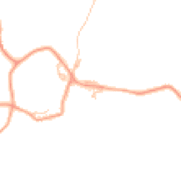 Daytime road noise heatmap for WR6 5HQ