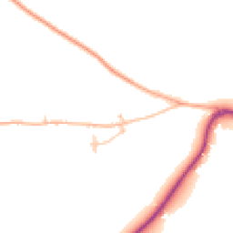 Daytime road noise heatmap for WR6 5JP