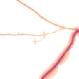 Daytime road noise heatmap for WR6 5LF