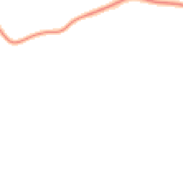 Night-time road noise heatmap for WR6 5LZ