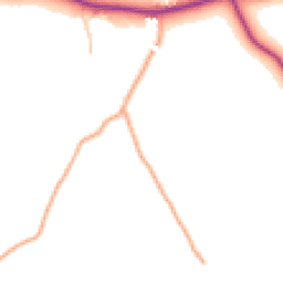 Daytime road noise heatmap for WR6 5TF