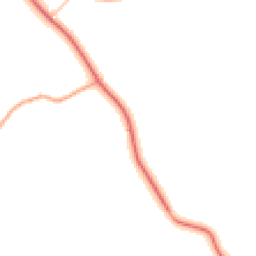 Daytime road noise heatmap for WR6 6AE