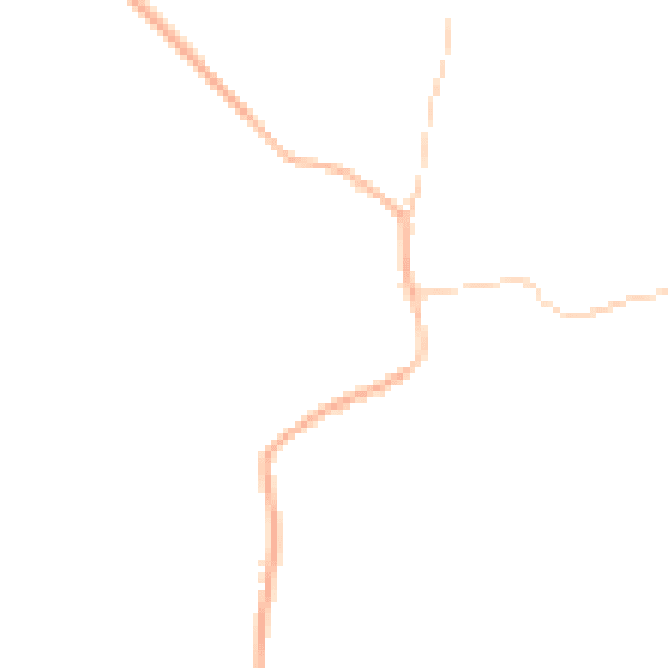 Night-time road noise heatmap for WR6 6BF