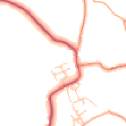 Daytime road noise heatmap for WR6 6BJ